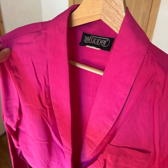 Vintage Pink Wrapper Two 2 Piece Tailored Set - Picture 11 of 11